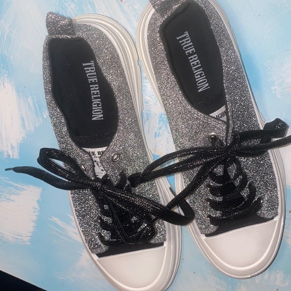 True Religion Janis Chunky Glitter Sneakers - Picture 5 of 6